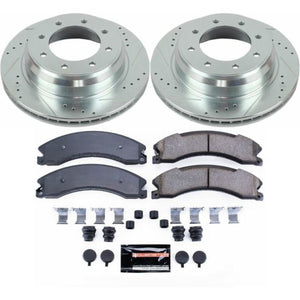 Power Stop 12-18 Nissan NV1500 Rear Z23 Evolution Sport Brake Kit