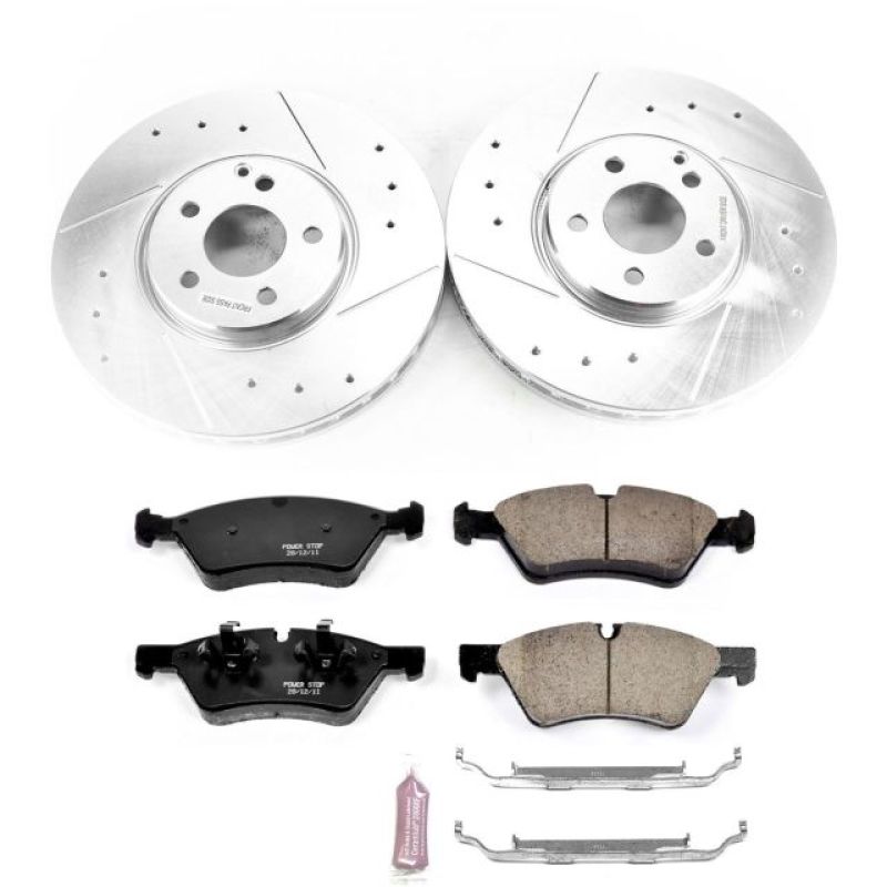 Power Stop 2006 Mercedes-Benz E500 Front Z23 Evolution Sport Brake Kit