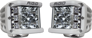 Rigid Industries D-SS - Flood - Set of 2 - White Housing