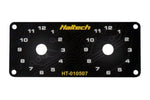 Haltech Dual Switch Panel w/Yellow Knob