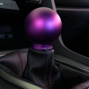 ACUiTY Instruments - POCO Low-Profile Shift Knob in Satin Purple Anodized Finish - 1925-PP