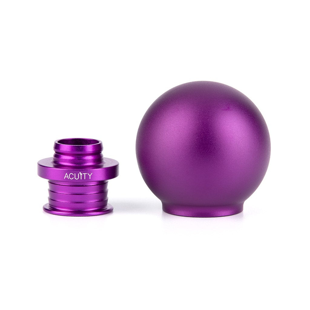 ACUiTY Instruments - POCO Low-Profile Shift Knob in Satin Purple Anodized Finish - 1925-PP