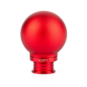 ACUiTY Instruments - POCO Low-Profile Shift Knob in Satin Red Anodized Finish - 1925-RD