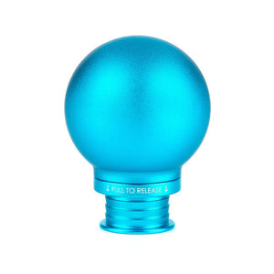 ACUiTY Instruments - POCO Low-Profile Shift Knob in Satin Teal Anodized Finish - 1925-TL