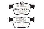 EBC 2015+ Volkswagen GTI/Golf R (Mk7) Bluestuff Rear Brake Pads