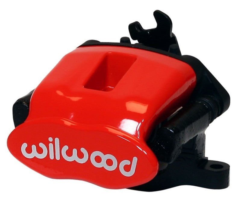 Wilwood Caliper-Combination Parking Brake-R/H-Red 34mm piston .81in Disc