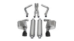 Corsa 2012-2013 Dodge Charger SRT-8 6.4L V8 Black Sport Cat-Back Exhaust