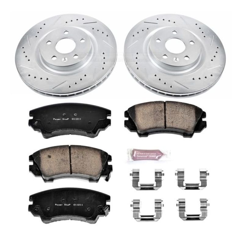 Power Stop 11-17 Chevrolet Caprice Front Z23 Evolution Sport Brake Kit