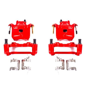 Power Stop 02-04 Infiniti I35 Front Red Calipers w/Brackets - Pair