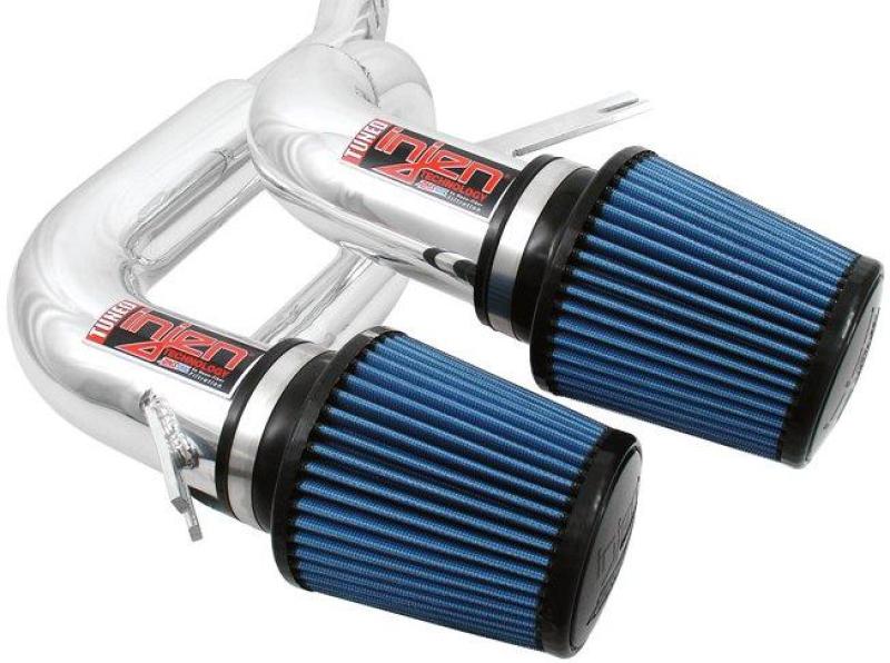 Injen 08-09 535i E60 3.0L L6 Twin intake & AMSOIL Filters Polished Short Ram Intake