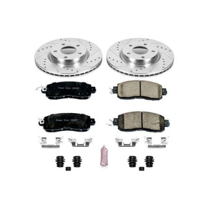 Power Stop 13-18 Nissan Altima Front Z23 Evolution Sport Brake Kit