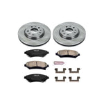 Power Stop 2004 Cadillac Seville Front Autospecialty Brake Kit