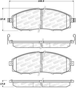 StopTech Street Brake Pads