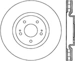 StopTech 03-06 Mitsubishi Lancer Evo AWD Drilled Left Front Rotor