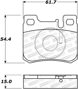 StopTech Street Brake Pads - Front