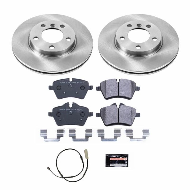 Power Stop 11-16 Mini Cooper Countryman Front Track Day Brake Kit