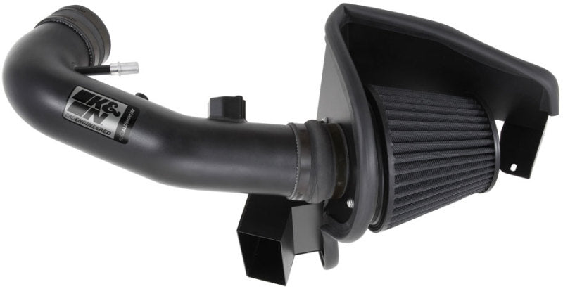 K&N 11-14 Ford Mustang GT 5.0L V8 Black Performance Intake Kit