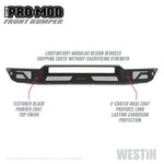 Westin 14-21 Toyota Tundra Pro-Mod Front Bumper - Tex. Blk