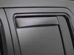 WeatherTech 11+ Ford Explorer Rear Side Window Deflectors - Dark Smoke