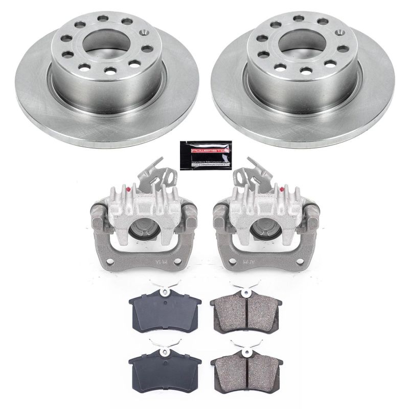 Power Stop 10-13 Audi A3 Rear Autospecialty Brake Kit w/Calipers