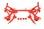 BMR 93-02 F-Body K-Member w/ SBC/BBC Motor Mounts and Pinto Rack Mounts - Red