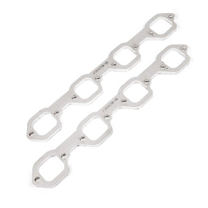 Stainless Works SBF Victor Senior Heads Square Port Header 304SS Exhaust Flanges 2in Primaries