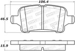 StopTech Street Brake Pads - Front