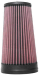 K&N Universal Unique Air Filter 2-3/4in FLG x 4-21/32in Base x 3-1/2in Top x 8-1/4in Height