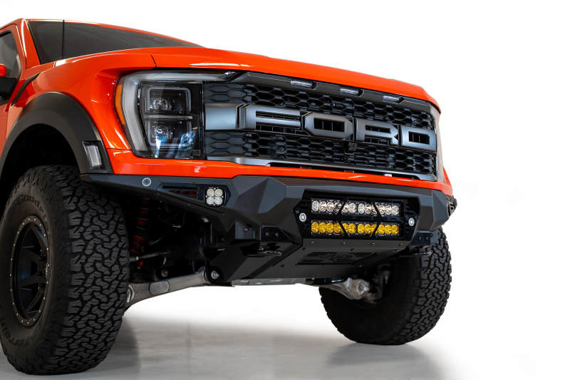 Addictive Desert Designs 2021+ Ford Raptor Bomber Front Bumper w/ Dual 20IN LED Mounts