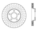 StopTech Drilled Sport Brake Rotor