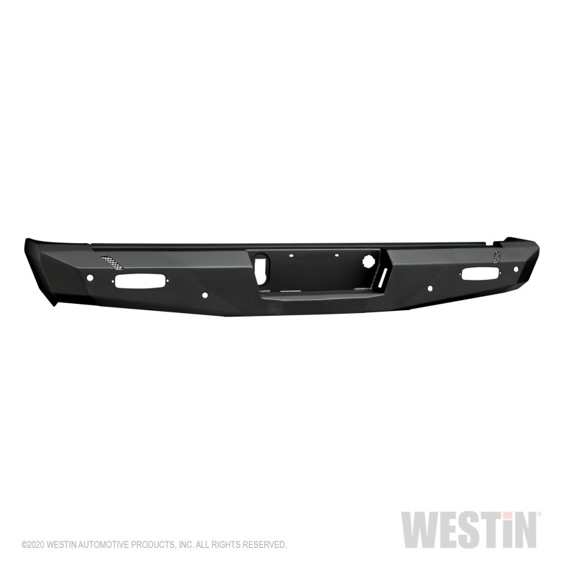 Westin 14-18 Chevy Silverado 1500 Pro-Series Rear Bumper - Textured Black