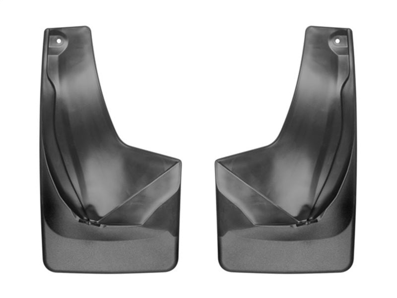 WeatherTech 2017+ Honda CR-V No Drill Mudflaps - Black (Rear Pair)