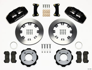 Wilwood Dynapro 6 Front Hat Kit 12.19in 2011 Fiesta