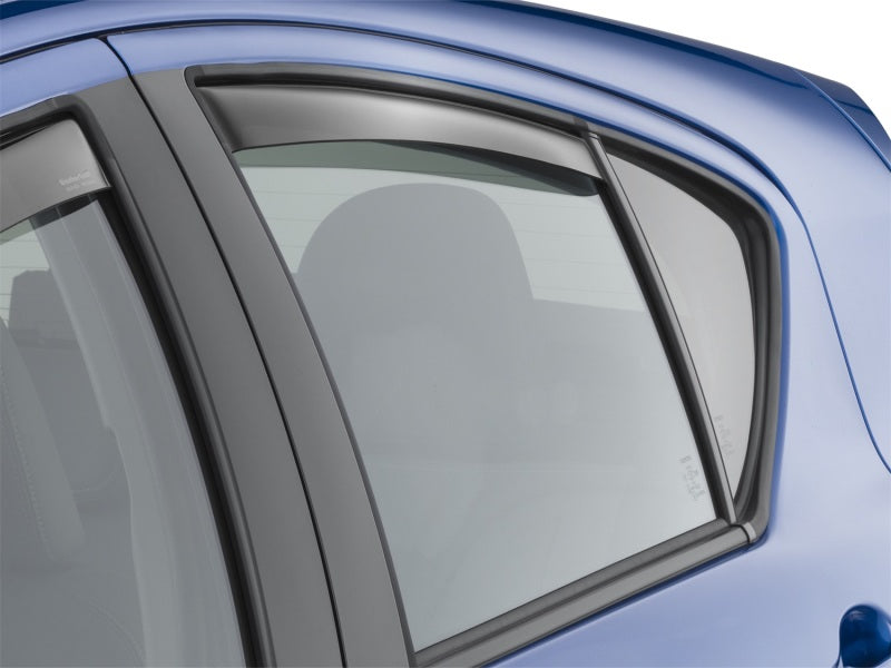 WeatherTech 2006 BMW 325i / 07-12 BMW 328i Rear Side Window Deflectors - Dark Smoke