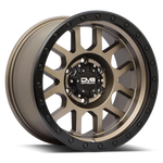 DV8 Offroad 883 Aluminum Beadlock Wheels 17x9 6x139.7 +0mm Matte Bronze