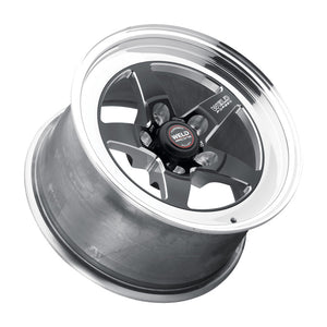 Weld S71 15x10.33 / 5x4.75 BP / 6.5in. BS Black Wheel (Medium Pad) - Non-Beadlock