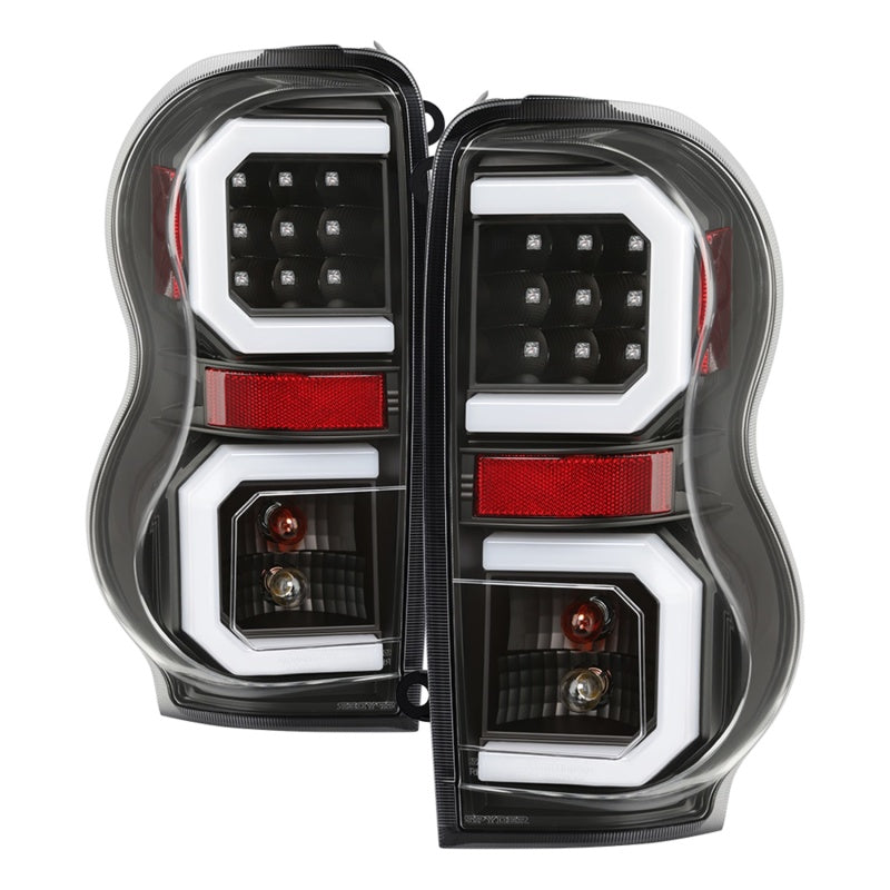 Spyder 04-09 Dodge Durango LED Tail Lights - Black ALT-YD-DDU04-LED-BK