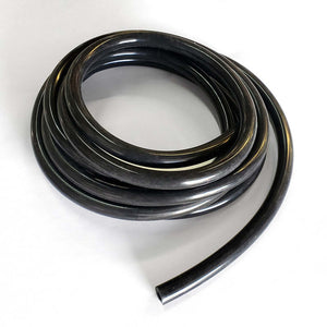 Ticon Industries 1/4in / 6mm Black Silicone Hose - 10ft