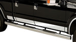 Putco 17-20 Ford SuperDuty SuperCrew - 8ft Bed Stainless Steel Rocker Panels