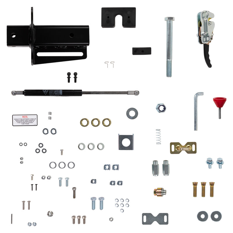 ARB W/Carrier Rear Step Towbar Rhs Blk 80 Series