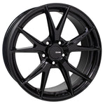 Enkei Phoenix 17x7.5 38mm Offset 5x114.3 72.6mm Bore Gloss Black Wheel