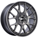 BBS CH-RII 20x8.5 5x120 ET32 Satin Platinum Center Black Lip SS Rim Prot Wheel -82mm PFS/Clip Req