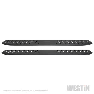 Westin 2019 Chevrolet Silverado/Sierra 1500 Crew Cab Thrasher Running Boards - Textured Black