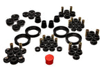 Energy Suspension 92-96 Honda Prelude Black Hyper-Flex Master Bushing Set