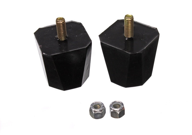 Energy Suspension Bump Stop 2in Tall 2in Square - Black
