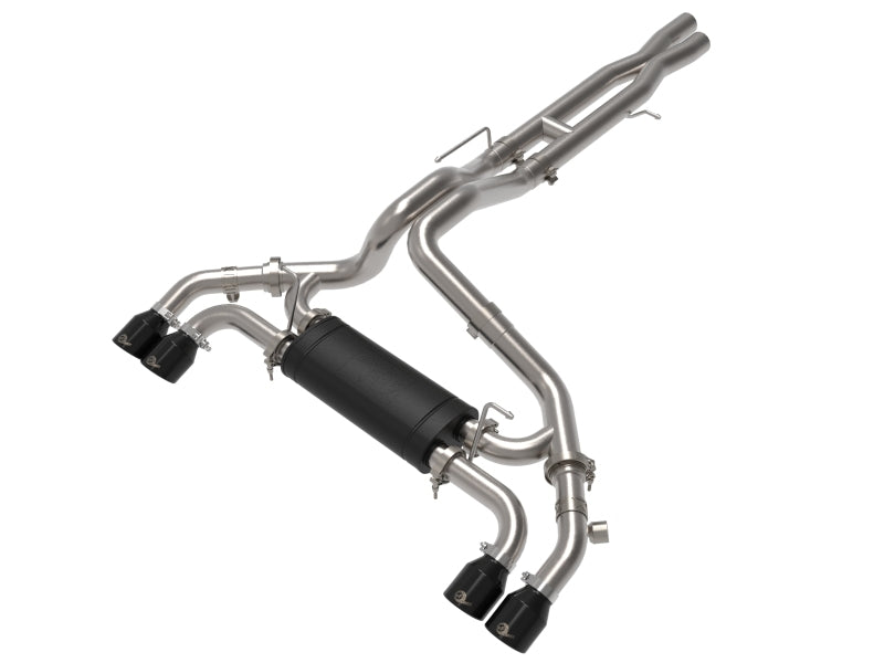 aFe Vulcan Series 2.5in 304SS Cat-Back Exhaust 2021+ Jeep Wrangler 392 6.4L w/ Black Tips