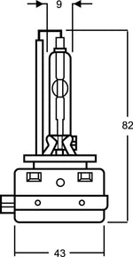 Hella HID Capsule D1S 12V 35W Bulb