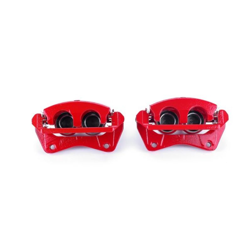 Power Stop 09-15 Honda Pilot Front Red Calipers w/Brackets - Pair