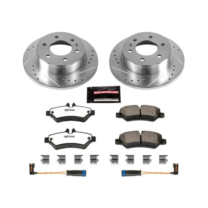 Power Stop 07-09 Dodge Sprinter 2500 Rear Z36 Truck & Tow Brake Kit