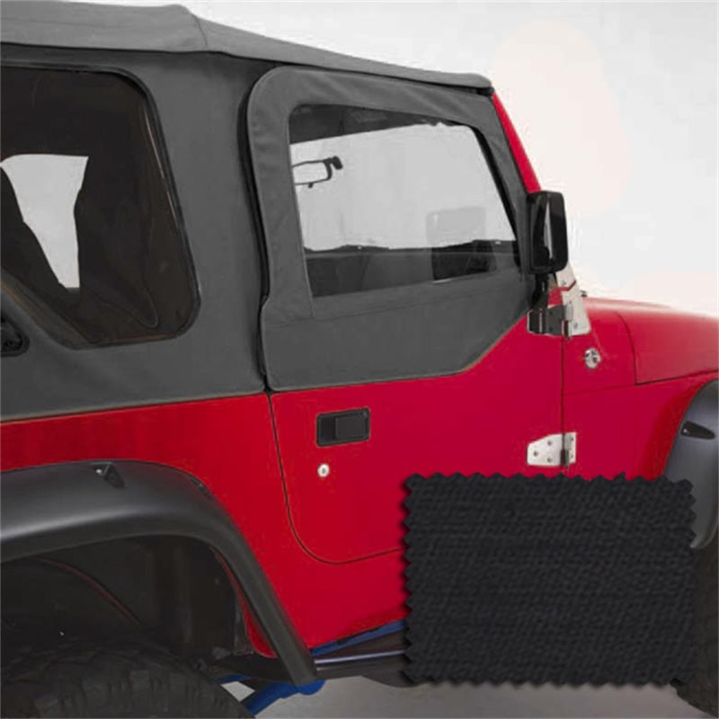 Rugged Ridge Door Skins Black Diamond 97-06 Jeep Wrangler